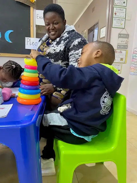students in class